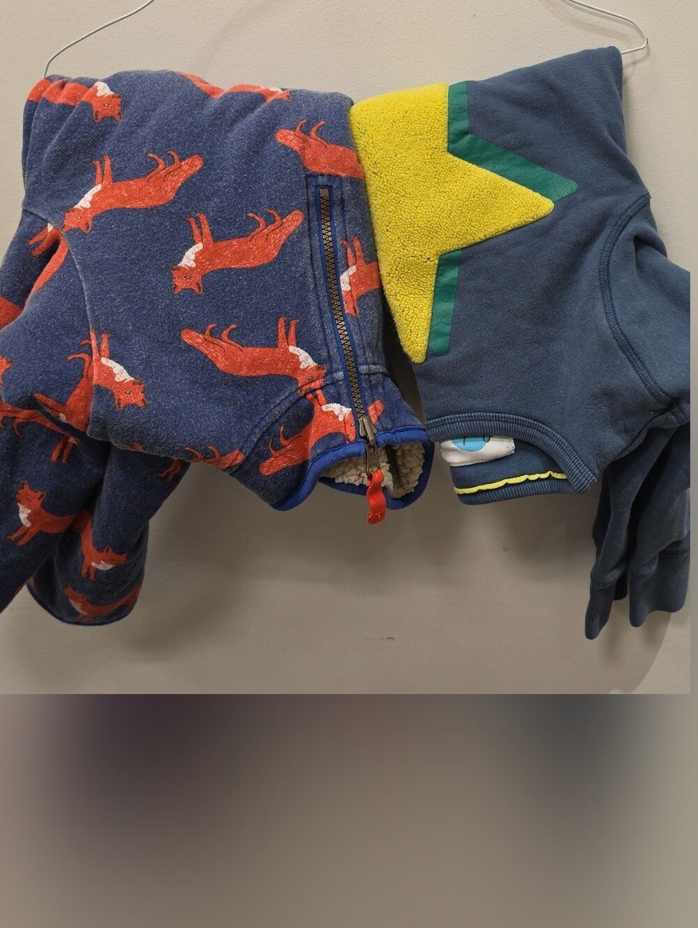 BODEN bundle Of Two Cozy Sweatshirts Size 6-7 Youth